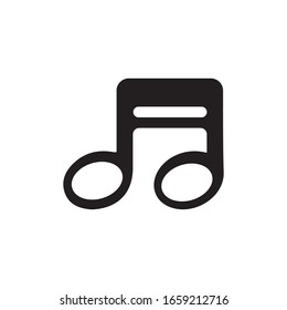 music note icon vector illustration design