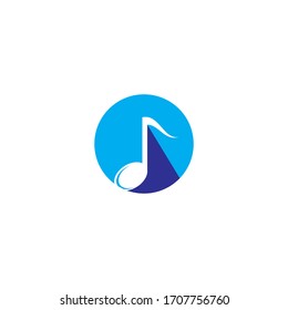 Music note Icon Vector illustration design
