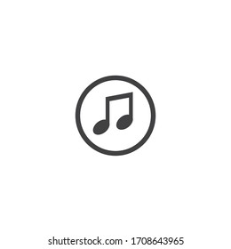 Vektorillustration-Design für Musiktitel