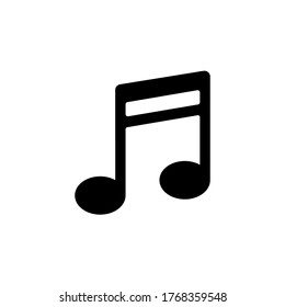 music note icon vector illustration design