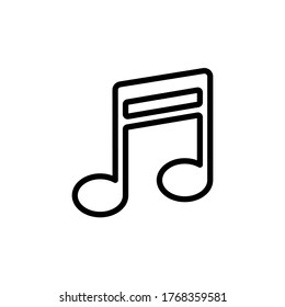 music note icon vector illustration design
