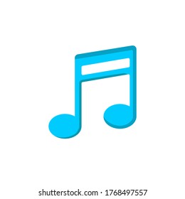 diseño de ilustración vectorial de iconos de notas musicales