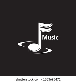 Musiktitel - Vektorgrafik-Design