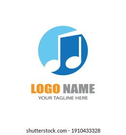 Music note Icon Vector illustration design