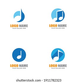Musiktitel - Vektorgrafik-Design