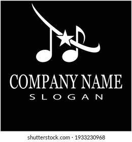 Music note Icon Vector illustration design