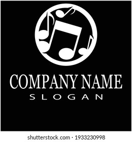 Music note Icon Vector illustration design