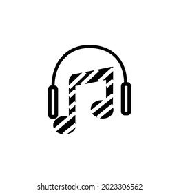 Music note Icon Vector illustration