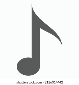 music note icon, note vector, music illustration