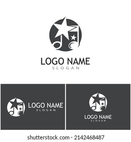 Music note Icon Vector illustration design