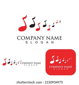 Music note Icon Vector illustration design