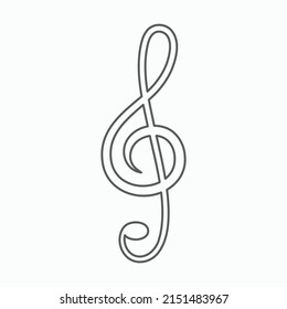 music note icon, note vector, music illustration