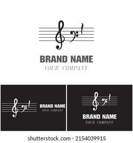Music note Icon Vector illustration design