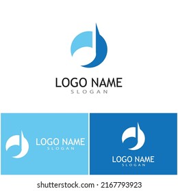 Music note Icon Vector illustration design