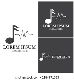 Musiktitel - Vektorgrafik-Design