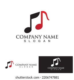 Music note Icon Vector illustration design
