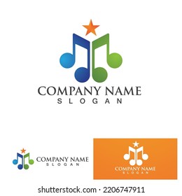 Music note Icon Vector illustration design