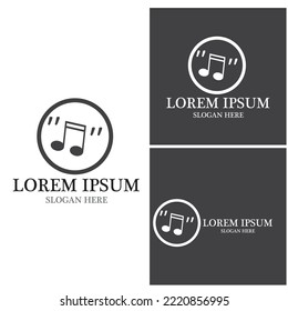 Musiktitel - Vektorgrafik-Design