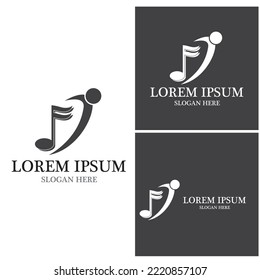 Music note Icon Vector illustration design