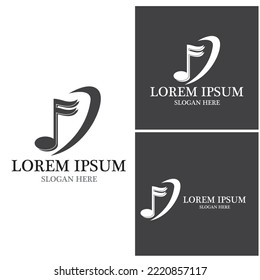 Music note Icon Vector illustration design