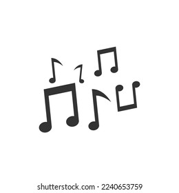 Music Note Icon Vector Illustration
