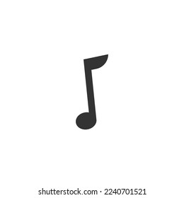 Music note Icon Vector illustration design