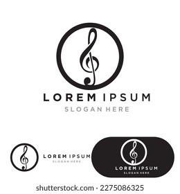 Music note Icon Vector illustration design