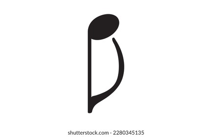 music note icon vector illustration design