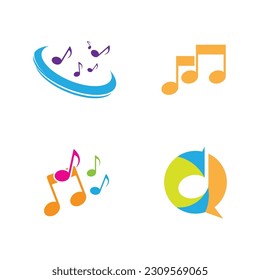 Musiktitel - Vektorgrafik-Design