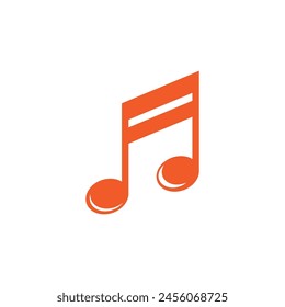 Music note Icon Vector illustration design