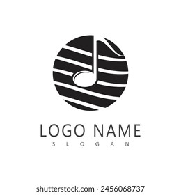 Music note Icon Vector illustration design