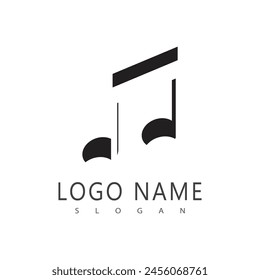 Music note Icon Vector illustration design