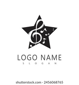 Music note Icon Vector illustration design