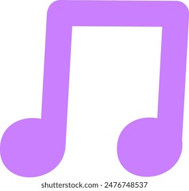 Music Note Icon Vector Illustration