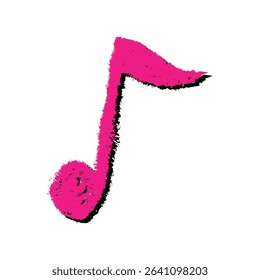music note icon vector illustration