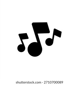 music note icon vector illustration