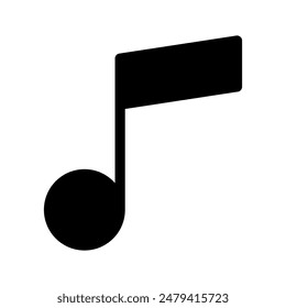 Music Note Icon Vector Symbol Design Illustration