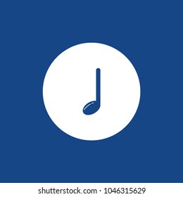Music Note Icon Vector Template Design