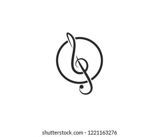 Music note Icon Vector template