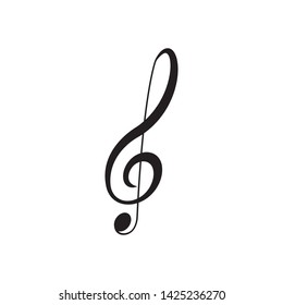 Music note Icon Vector template - Vector