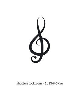 Music note icon Vector template