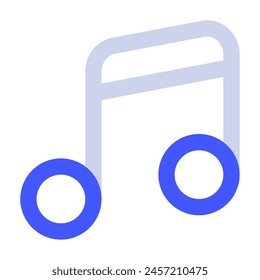 Music Note icon for web, app, infographic, etc