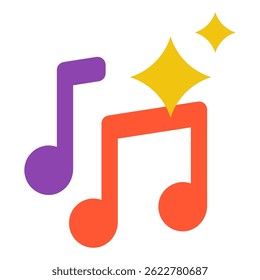 Music Note icon, for web, app, infographic, etc