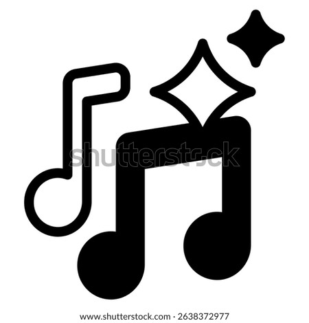 Music Note icon, for web, app, infographic, etc