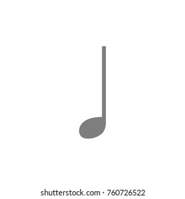 Music note Icon. Web element. Premium quality graphic design. Signs symbols collection, simple icon for websites, web design, mobile app, info graphics on white background