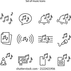 music note icons set. music icon jpg. music icon isolated on white background. music icon vector illustration.