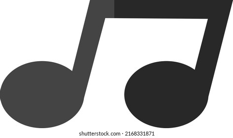 Musik, Illustration, Vektorgrafik auf weißem Hintergrund.
