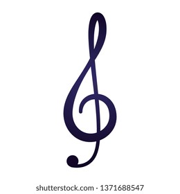 music note isolated icon