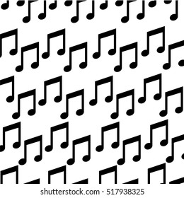 music note isolated icon vector illustration design