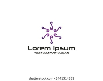 Music note logo design inspiration creative template
